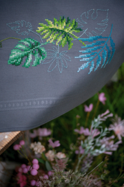 Tafelkleed met Botanische bladeren