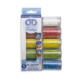 Diamond Painting - assortiment steentjes 5x