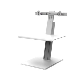 HUMAN SCALE Quickstand ECO model voor 2 beeldschermen