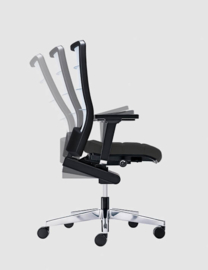 Interstuhl luxe bureaustoel AirPad 3C72 met hoofdsteun