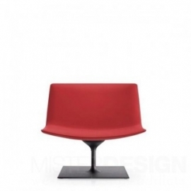 Arper Catifa 80 Loungestoel, rechthoekig onderstel