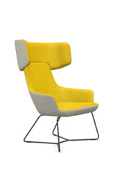 DeBerenn fauteuil model Hendrix hoge rug