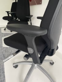 RH Armleuningen 8S-XL met extra grote lederen toppad complete set