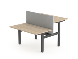 Akoestisch paneel tbv Project duo-bureau 80br x 60hg