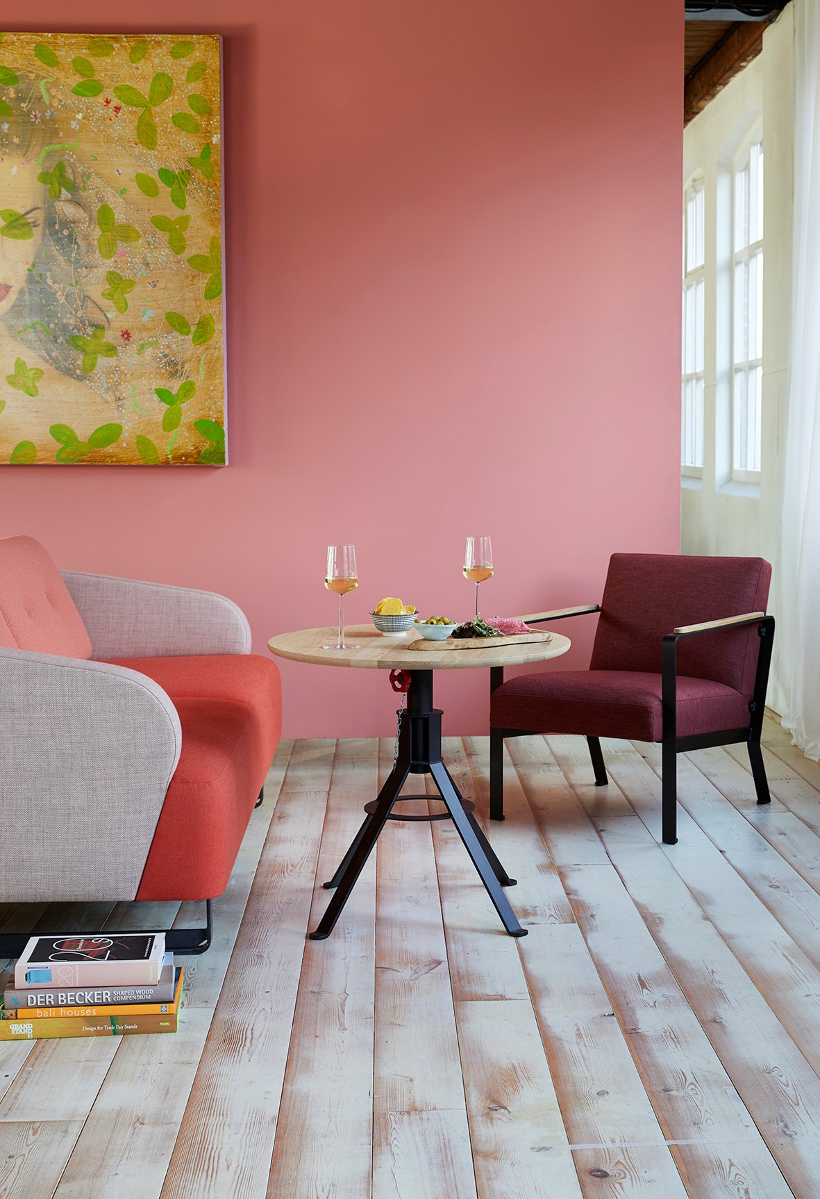Spoinq Tafel Wessel rond verstelbaar