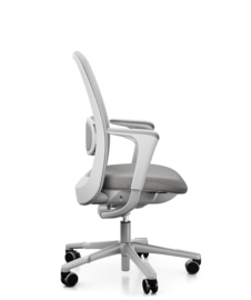 HAG SOFI 7500 bureaustoel Mesh Light Grey  MEH002