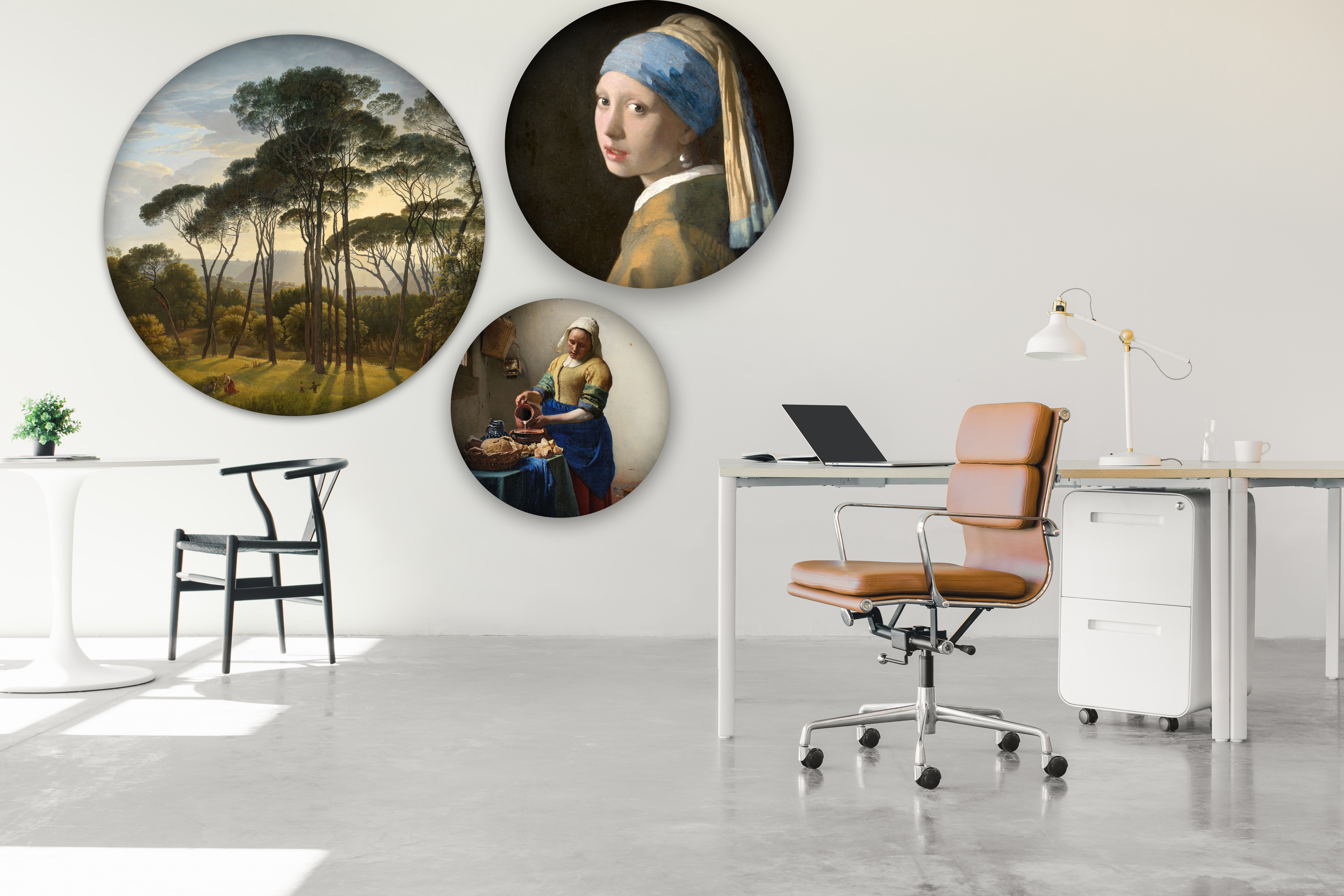 Akoestische Muur/Plafond Cirkel
