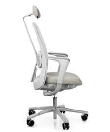 HAG SOFI 7500 bureaustoel Mesh Putty Grey MEH005