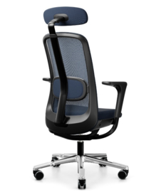 HAG SOFI 7500 bureaustoel Mesh Dark Blue MEH004