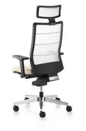 Interstuhl luxe bureaustoel AirPad 3C72 met hoofdsteun
