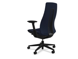 Haworth Fern Digital Knit bureaustoel Mariner