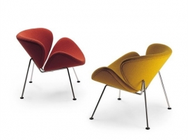 Artifort POEF Orange Slice Chair P437 by Pierre Paulin 1960