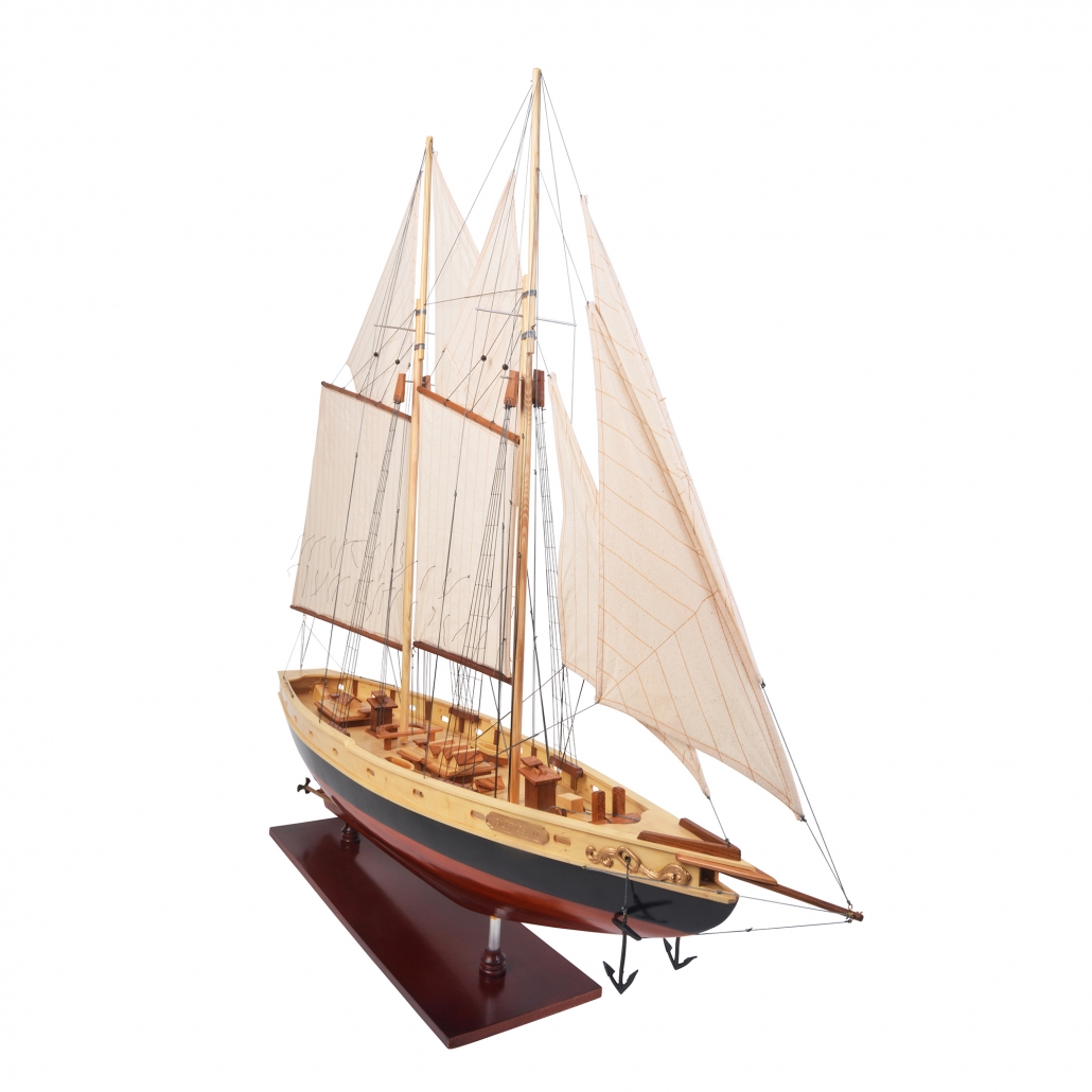 AS138 Bluenose II Painted zeilboot Authentic Models