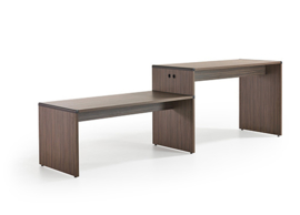 Lande Extru Table, tafel, statafel, combinatie ervan of bank