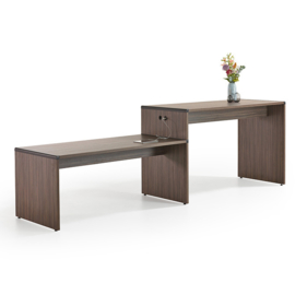 Lande Extru Table, tafel, statafel, combinatie ervan of bank