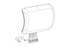 Hoofdsteun Haworth ZODY bureaustoel SP89026