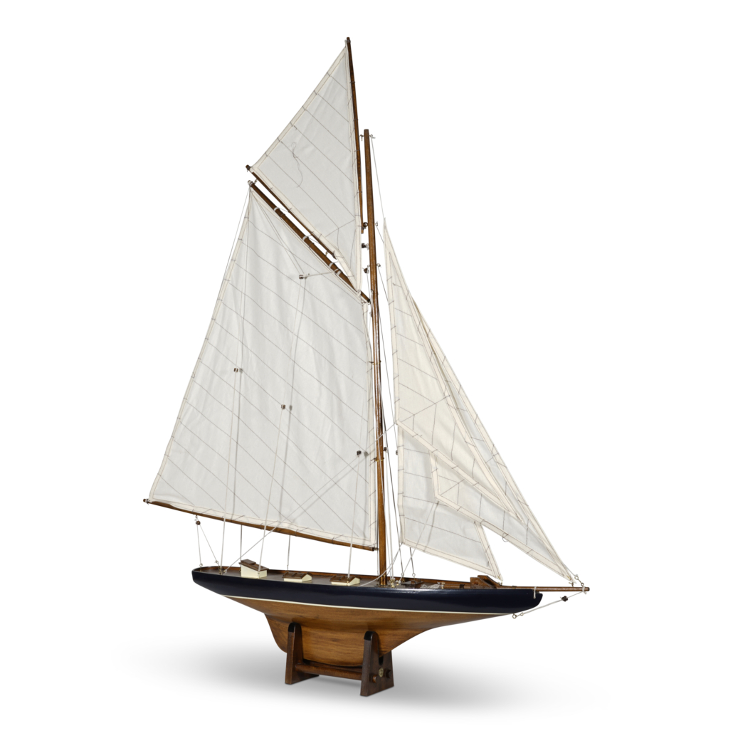 AS108F America’s Cup Columbia 1901, Small Authentic Models