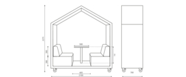 Bejot Treehouse TH 2SC akoestische unit