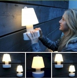 Bloom ! Portable Wall lamp met oplaadbare batterij 28cm