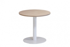 Huislijn kolom tafel met 1 ronde voet afmeting 80cm, hoogte 75cm KL1200