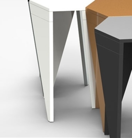 Lande Trigon Hot desk sta tafel