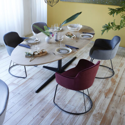 Spoinq Tafel Nova rond of ovaal