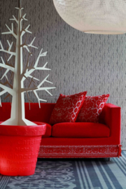 Bloom ! X-mas met verlichting 50cm rood