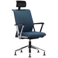 Comforto bezoekersstoel model 5911K met hoofdsteun standaard