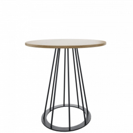 BOLO BIJZETTAFEL ROND 80 CM, HG75CM