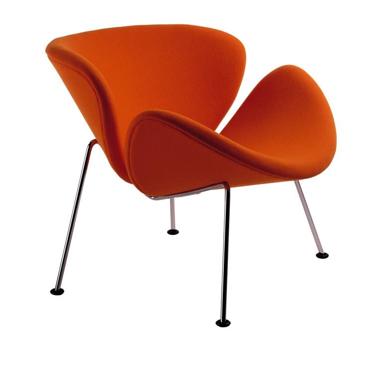 Gebakjes Somber maandelijks Artifort fauteuil Orange Slice Chair F437 by Pierre Paulin 1960 | Artifort  Fauteuils | mijnkantoorinrichting.nl