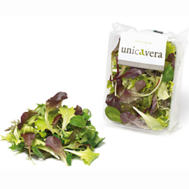 Mesclun Sla verpakt per 125 gram