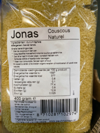 Couscous naturel verpakt per 400 gram