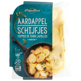 Aardappel Schijfjes verpakt per 450 gram