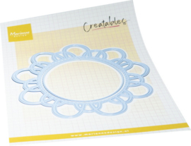 Creatables stencil Wicker circle LR0921