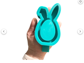 Silicone mal Ei met oren voor een ei