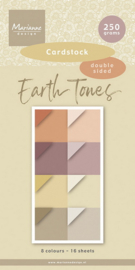  Pretty Papers bloc Earth tones Cardstock PK9205