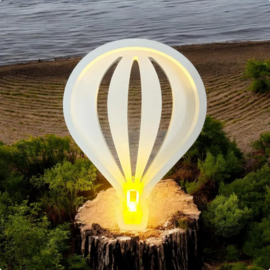 Silikonform Heißluftballon