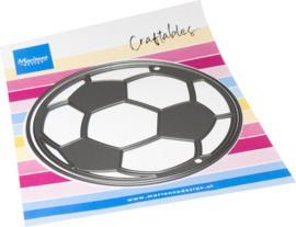  Craftables stencil Soccer ball CR1691