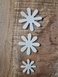 Bloemen Foam 3 x 3 Creme