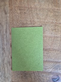ATC / Pocketletterkarten Moosgrün