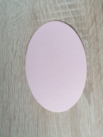 Ovaaltjes 220 grams papier Roze