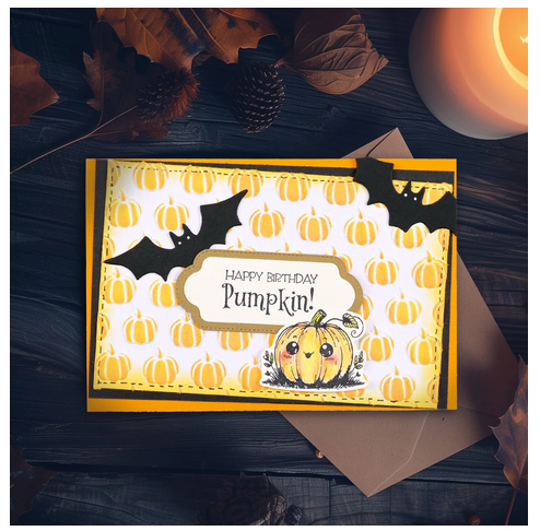 Vaessen Creative • Clear Stempels Trick or Treat 9st.