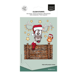 Vaessen Creative • Clear Stamps Rendier 1 14st. CAR109