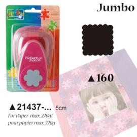 Jumbo Vierkant Scalop