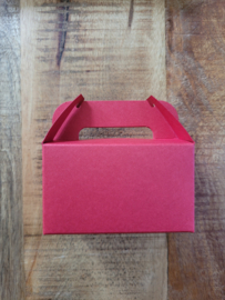 Lunchbox smal Rood 5,5 x 5,5 x 5 cm 5 stuks