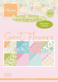 Pretty Papers bloc DZ Sweet Flowers