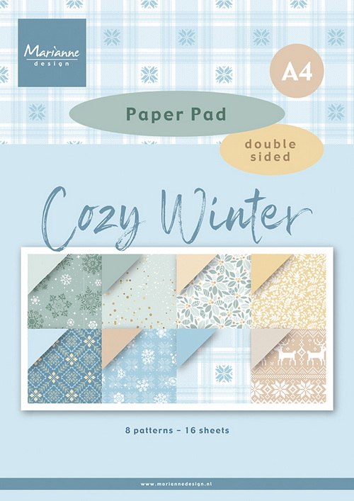 Pretty Papers bloc Cozy Winter A4 PK9212