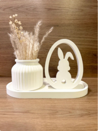 Silikonform Hase mit Schlappohr im Rahmen