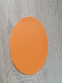 Ovale Ausschnitte 220 grms Orange