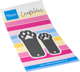 Craftables stencil Two Paws CR 1686